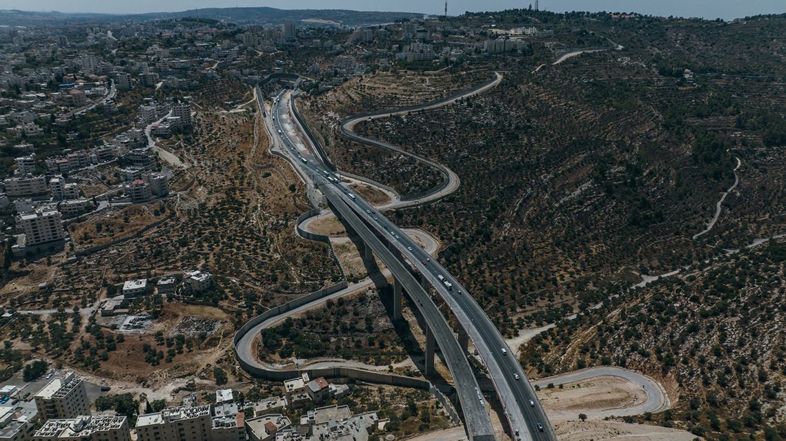 כביש 60, כביש המנהרות, אורון, מוריה, ירושלים, גשרים, גשר, דן בן עמרם,
