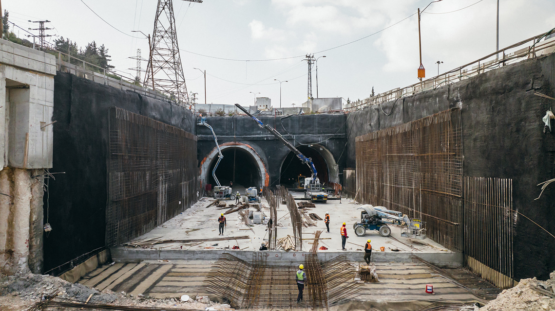 מנהרות הגבעה הצרפתית, מנהרת ידין, ירושלים,