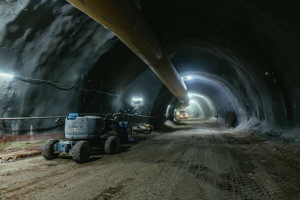 מנהרות הגבעה הצרפתית, מנהרת ידין, ירושלים,אלקטרה