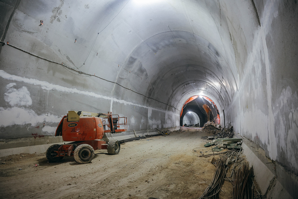 מנהרות הגבעה הצרפתית, מנהרת ידין, ירושלים,