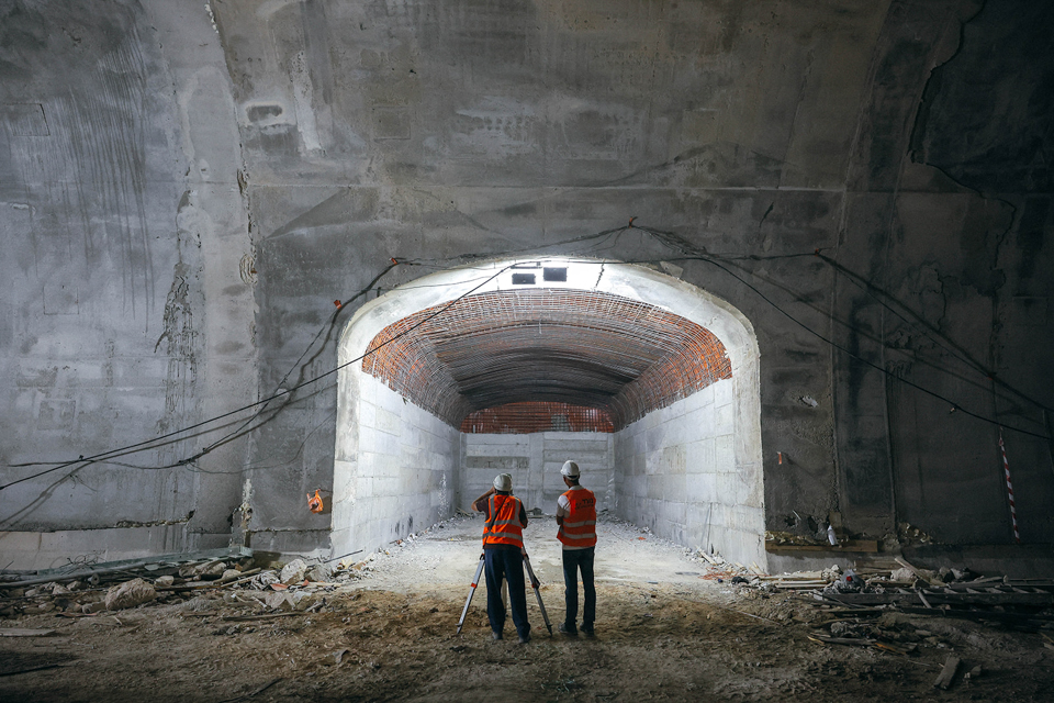 מנהרות הגבעה הצרפתית, מנהרת ידין, ירושלים,