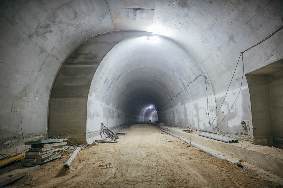 מנהרות הגבעה הצרפתית, מנהרת ידין, ירושלים,